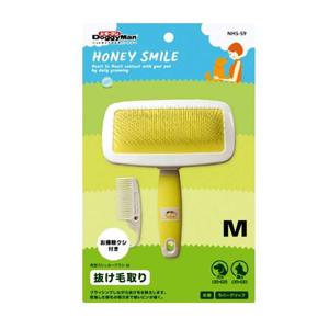 도기맨 슬리커 브러쉬M 강아지 고양이 빗 털관리 미용 강아지빗 죽은털제거 미용용품 스텐브러쉬 고양이빗 애완동물용품 반려동물용품 강아지미용