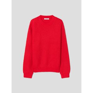 (215Y51CY16) [에잇세컨즈] 헤비게이지 라운드 니트  레드