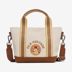 [휠라키즈] 애니멀 캔버스 토트백 (FK3BCE6310X_CRM)