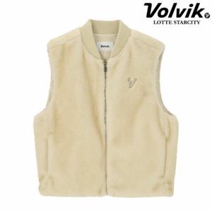 볼빅 여성 니트카라 퍼 베스트 VLVTPA01_BE_KDS