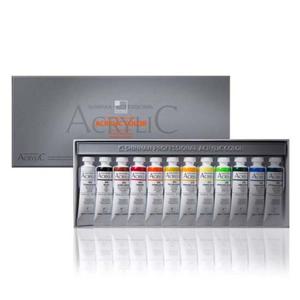 신한 아크릴물감 20ml 12색 전문가용