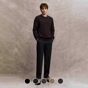 [지오다노]남성 테이퍼드핏 히든밴딩 기모 슬랙스 114915/01114915