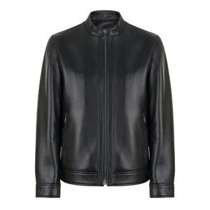 [택가329,000원] 바쏘옴므 램스킨 밴드 카라 레더 자켓 (WSZ3MU93A)