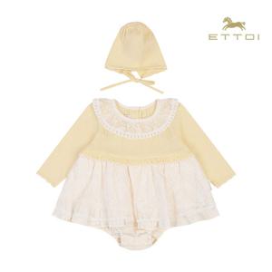 [에뜨와]애나KNIT바디수트SET 07S727985/출산,백일,돌선물,조카선물,축하선물