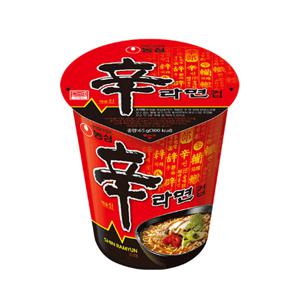 컵라면 소컵 농심 신라면 65g 12개