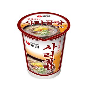 컵라면 소컵 농심 사리곰탕 61g 12개