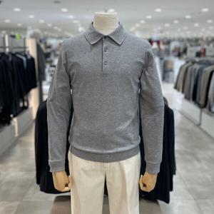 [지오지아]워셔블 모달 메리노울 카라 티에리_ABE4ET1104_GR_DG