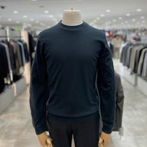 [지오지아]워셔블 메리노울 풀오버 니트_ABE4ER1102_DGN_DG