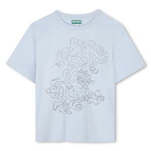 [겐조키즈][KENZO GALAXY]전판 코토라타이거무늬반팔티셔츠Z256AFT116