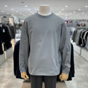 [지오지아]드로우스트링 우븐 맨투맨_AGE4TR1601_GR_DG