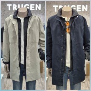 [트루젠]간절기 하프 트렌치 코트(DU4MCL100)_DG