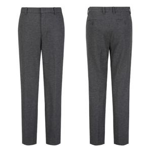 [지오지아]텍스쳐 져지 테이퍼드 슬랙스_ABE4PP1107_GR_DG