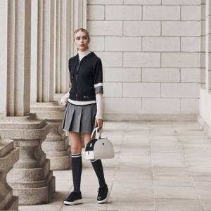 [레노마골프]25FW 여성 후드 7부 소매 니트 가디건 RWSCO8205-19