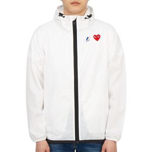 꼼데가르송 X 까웨 후드 레인 자켓 AZ J501 051 3 (남여공용)