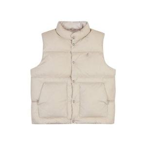 M 캉골조끼 CQK KQFC-BS61370EC 다운 베스트 6137 에크루