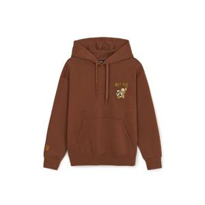 MLB후드티 PQJ 3AHDE0146-43BRL 스몰 메가베어 그래픽 기모 후드티 보스턴 레드삭스