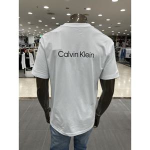 [캘빈클라인]남성 인스티 백 로고 반팔 티셔츠 4RAB818-YAA_DG