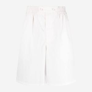 프라다 루즈핏 니 랭스 버튼 웨이스트 쇼츠 SPH18810IV F0442