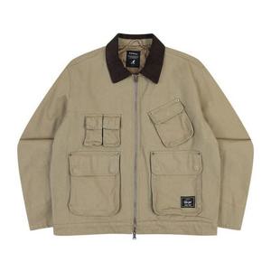 캉골자켓 CQK KQFC-JK85460D0 CRS 바이커 워크 자켓 8546 다크베이지