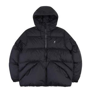 M 캉골패딩 CQK KQFC-OT95770BK 마이크로 립스탑 다운 파카 9577 블랙