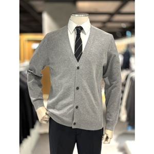 지오지아 25FW 3컬러 기계세탁전용 플레인조직 가디건 ADF4EC1101