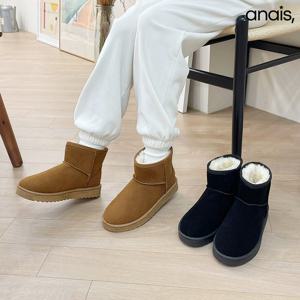 [아나이스] 베이직 털안감 숏부츠 3cm_25F223 [무료배송]