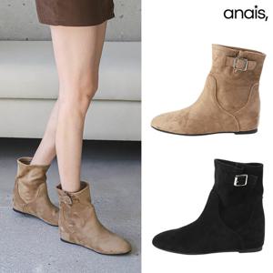 [아나이스] 모던 스웨이드 앵클부츠 4cm_25F226 [무료배송]