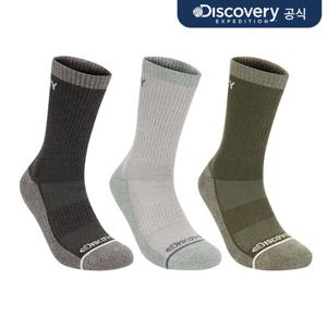 [디스커버리] 심리스 멜란지 하이삭스 3종 택1  DXSO7085N-SET