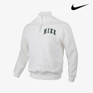 나이키 클럽 NAKEARCH 하프짚 기모 긴팔티 FZ0874-133