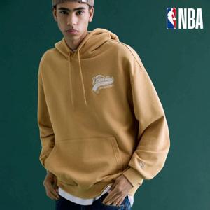 NBA  남녀공용 커플 기모 후드티 254TH031머스타드