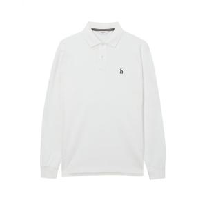 [헤지스]헤지스 크림 긴팔 피케 카라 티셔츠 HZTS4D431CR