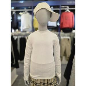 폴햄키즈 세이브존03 폴햄키즈 피치 골지 모크넥 긴팔 티셔츠 LSMPKF4TU2020WT