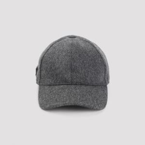 25FW 프라다 다크 grey flannel 베이스볼 cap 1HC274C2OF0480