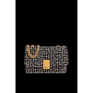 Balmain 숄더 백 1945 소프트 Small DN1BJ778TJNAGFE