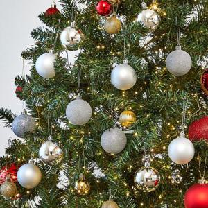 [모던하우스] 크리스마스 클래식 6CM 12PC 볼세트 실버