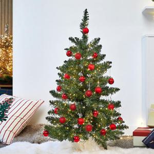 [모던하우스] 크리스마스 클래식 4CM 24PC 볼세트 레드