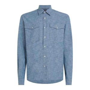 24FW 타미힐피거 Indigo 셔츠 MW0MW346391C6