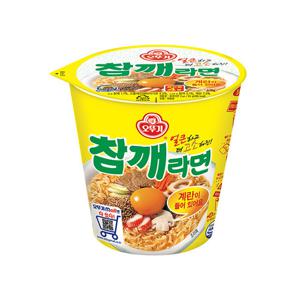 컵라면 소컵 오뚜기 참깨라면 65g 15개