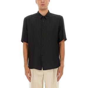 생로랑 카산드르 스트라이프 반팔 셔츠 601070 Y6H391000