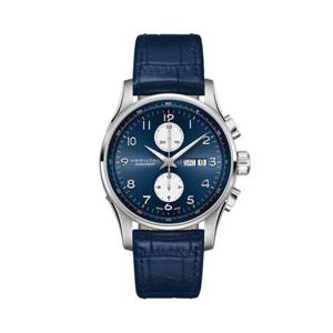 해밀턴 H32766643 재즈마스터 마에스트로 오토 크로노 남성 가죽시계