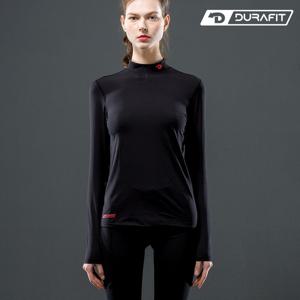 듀라핏 에어로 히트 기모 하프넥 여성 골프 이너웨어 WSWT202