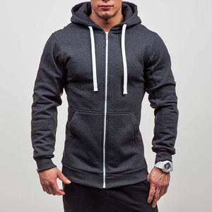 남성 운동복 런닝후드 깔끔한 기모 베이직 후드집업