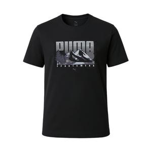 푸마 그래픽 마운틴 반팔티 블랙 684828-01
