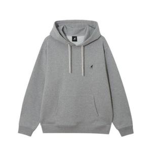 M 캉골후드티 CQK KRFC-HY51600MY 클래식 로고 후디 5160 멜란지그레이