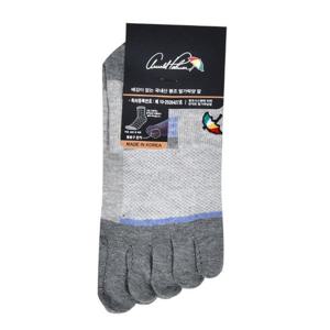 아놀드파마 남성 아소토 발가락양말 메쉬 단목 5켤레