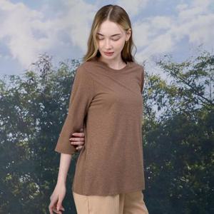 뒤란 세이브존03 뒤란 린넨 이지롱 7부 티셔츠 AGPYHDTF5S-4156A