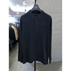 바쏘옴므 세이브존03 바쏘옴므 남자 가을  블렌드 니트 카라티 WSAFZ3WT02A