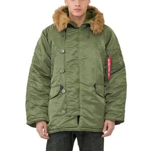 24FW 알파인더스트릿 남성 N-3B 레귤러핏 파카 패딩 MJN31000C1 SAGE