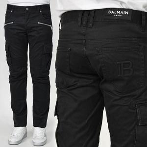 발망 남성 슬림 카고팬츠 블랙 WH1MH015 146D 0PC