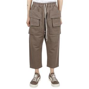 릭오웬스 DU01D1371 CB 34 다크쉐도우 크롭 크리치 카고팬츠